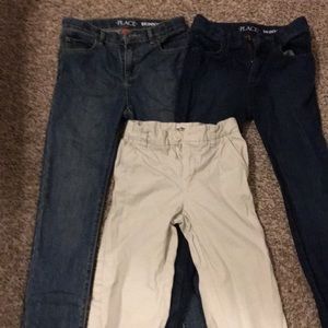 3 pairs of pants